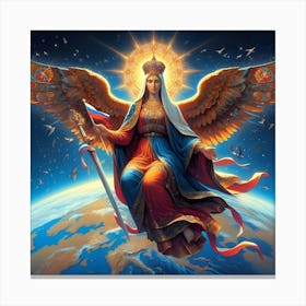 Angel Of Russia Canvas Print