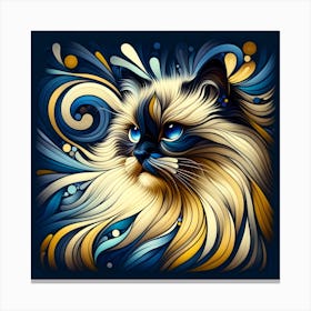 Birman Cat 02 Canvas Print