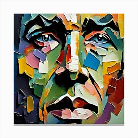 Portrait Of A Man Canvas Print