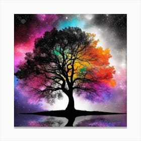 Tree In The Sky 15 Canvas Print