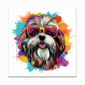 Shih Tzu 2 Canvas Print