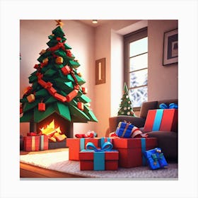 Christmas Tree 47 Canvas Print