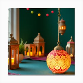 Asm Ramadan Decoration 105ec8e9 02a5 4792 A1ea 09de6ff2a1f1 Canvas Print