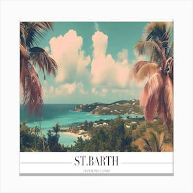 St Barth Island Canvas Print