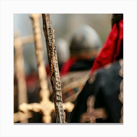 Medieval Knights Canvas Print