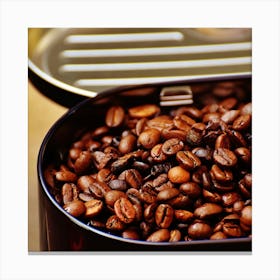 Coffee Beans Canvas Print