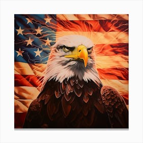 Proud Eagle Canvas Print