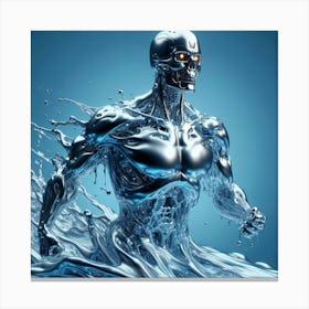 Cyborg 18 Canvas Print