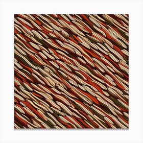 A Seamless Pattern Asymmetrical Zigzags And Jagged Lines, Herringbone Pattern, 147 Canvas Print