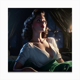 Sexy Woman 1 Canvas Print