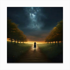 Starry Night 5 Canvas Print