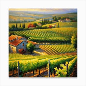 Tuscan Countryside 20 Canvas Print