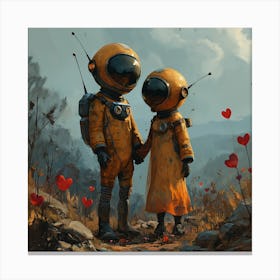 Valentine'S Day Canvas Print