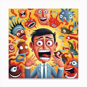 Monsters Canvas Print