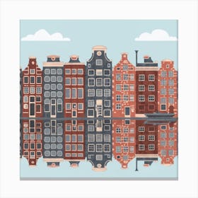 Amsterdam Cityscape 2 Canvas Print
