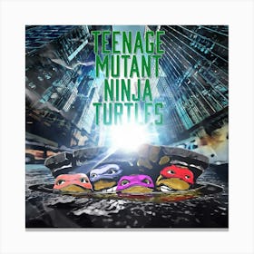 teenage mutant ninja turtles 1990 Canvas Print