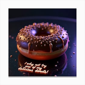 What'S Your Favorite Donut Canvas Print