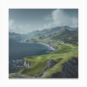 Landscape - Stock Image Canvas Print