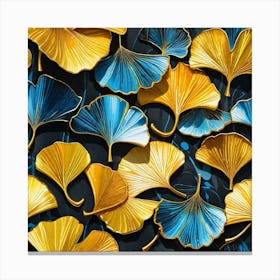 Ginkgo Leaves 28 Canvas Print