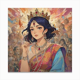 Royal Radiance Canvas Print