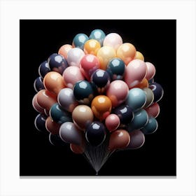 Colorful Balloons 2 Canvas Print