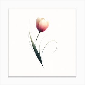 "Soft Bloom: Tulip's Tender Embrace"  "Soft Bloom" captures the tender embrace of a solitary tulip in a dance of light and softness. This digital art piece, with its subtle gradients and gentle curves, embodies the delicate beauty of spring. Perfect for adding a touch of floral serenity to any room, it symbolizes new beginnings and the simple elegance of nature. Let this piece bring a tranquil and refreshing ambiance to your home, celebrating the understated grace of the tulip. Canvas Print