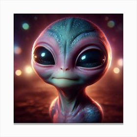 Alien 1 Canvas Print