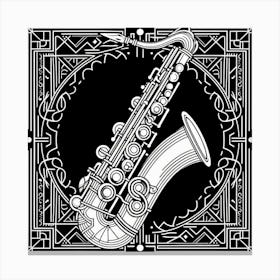 Saxophone Canvas Print