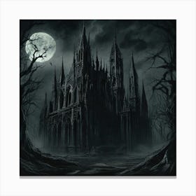Gothic Castle 1 Canvas Print