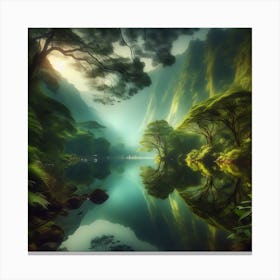 Hawaiian Landscape Canvas Print