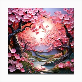 Cherry Blossoms 25 Canvas Print