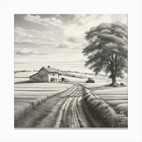 Country Road Canvas Print