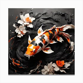 Koi Fish Canvas Print