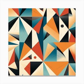 Abstract Geometric Pattern 54 Canvas Print