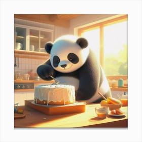 Panda Bear Canvas Print