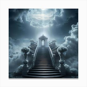 Stairs To 3 Canvas Print