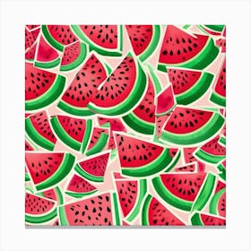 Watermelonpattern 3 Canvas Print