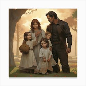 Chosen Family Art Print 1 Canvas Print