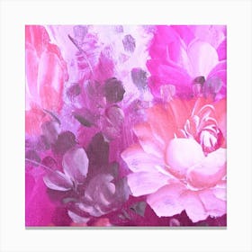 Pink Roses Canvas Print