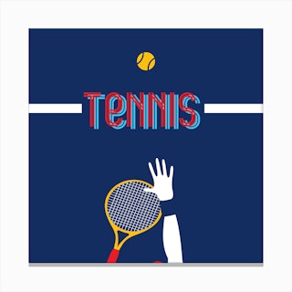 Tennis Canvas Print