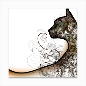 Lovely Cat Canvas Print
