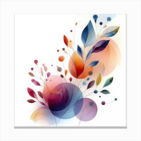 Abstract Flower 3 Canvas Print