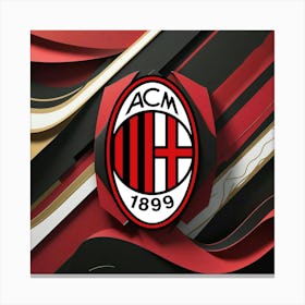 AC Milan 2 Canvas Print