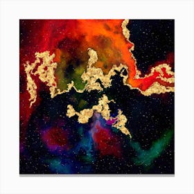 100 Nebulas in Space with Stars Abstract n.037 Canvas Print