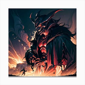 Demon 1 Canvas Print