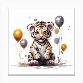 Tiger Cub 1 Canvas Print