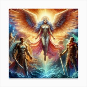 Angels Of The Gods 1 Canvas Print