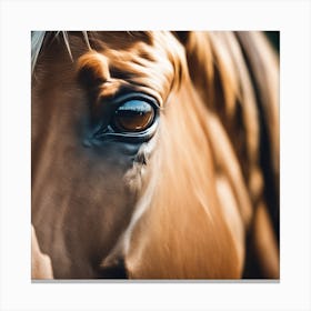 Eye Of A Horse 3 Canvas Print