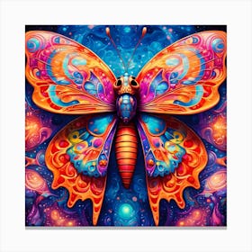 Butterfly Skullerfly Canvas Print