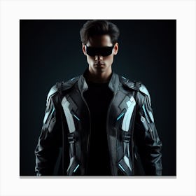 Futuristic Man 2 Canvas Print